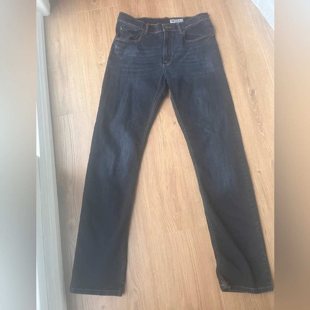 Straight Slim dark wash jeans. Great condition.